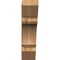 Ekena Millwork Legacy Slat Rough Sawn Bracket, Western Red Cedar, 4"W x 16"D x 16"H BKT04X16X16LEC06RWR - alternate 3